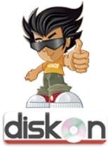 Logo de Diskon Entertainment Slne