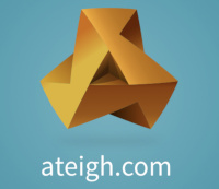 Logo de Ateigh Diseño Web, Sociedad Limitada.