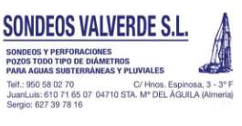 Logo de Sondeos Valverde Sociedad Limitada.
